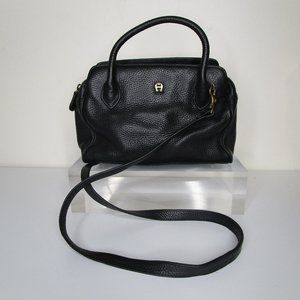 Etienne Aigner Vintage Black Handbag Crossbody